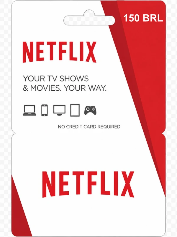 Netflix Giftcard Brazil 150 BRL