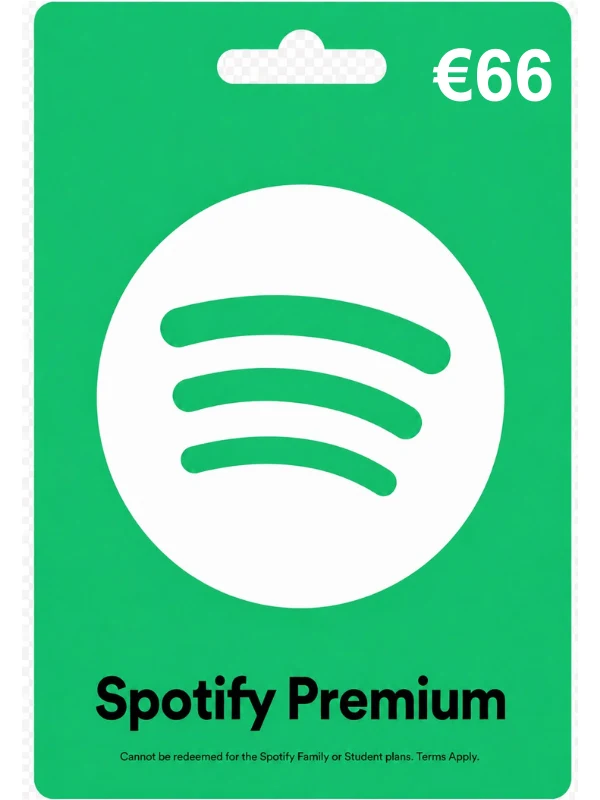 Spotify 66 EUR