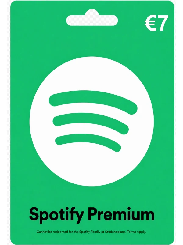 Spotify 7 EUR 1 month